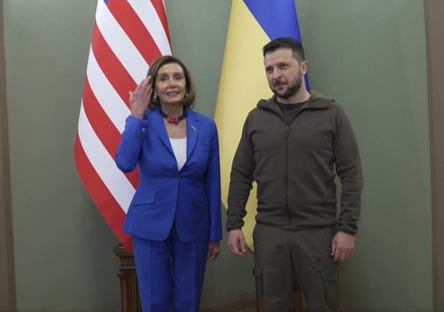 Зеленский в Киеве встретился со спикером Палаты представителей Конгресса США