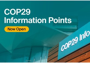 COP29 information points launched