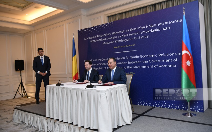 Азербайджан и Румыния подписали документы о сотрудничестве