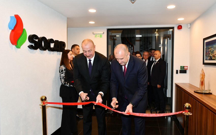 Sofiyada SOCAR-ın Bolqarıstandakı ofisinin açılışı olub - YENİLƏNİB