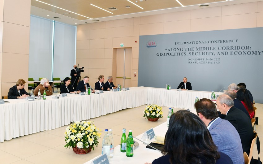 Ильхам Алиев: Маршруты транспортировки углеводородов приведут к большой интеграции всех стран Каспийского региона