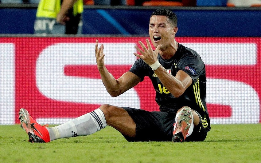 Роналду впервые в карьере был удалён в матче Лиги чемпионов