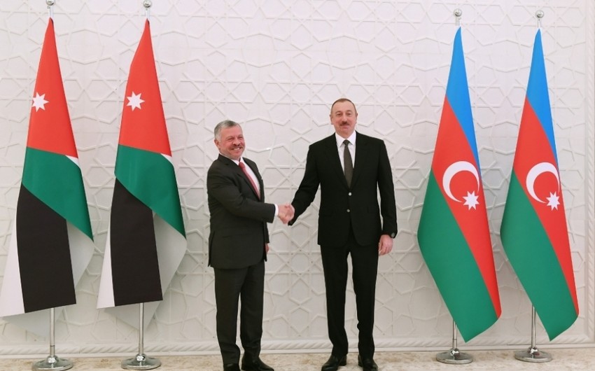 Prezident: Bu gün Azərbaycan-İordaniya əməkdaşlığının genişlənməsi üçün yaxşı imkanlar var