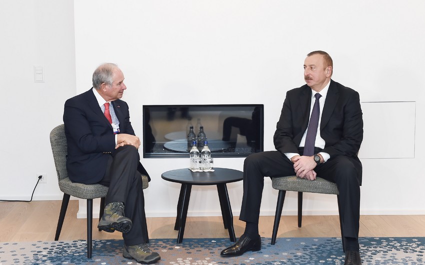 Состоялась встреча Президента Ильхама Алиева с соучредителем и исполнительным директором американской компании Blackstone