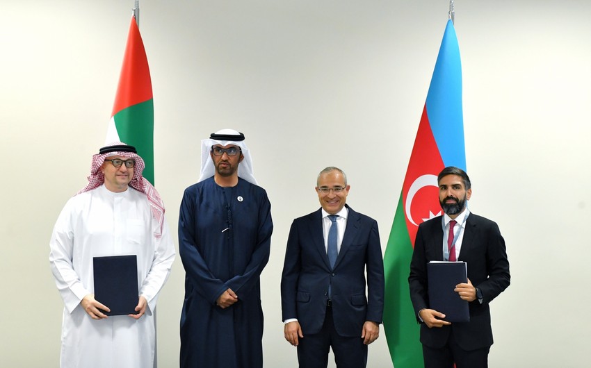 Minister: ‘Agreements signed between SOCAR, Masdar are an important stage in Azerbaijan's energy transition’