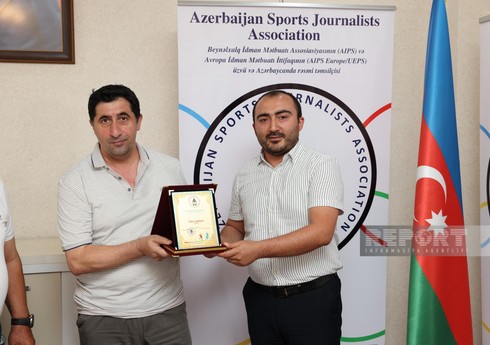 Ассоциация спортивных журналистов наградила сотрудников Report 