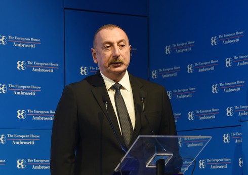 Ильхам Алиев: Между Азербайджаном и Италией ведется активный политический диалог