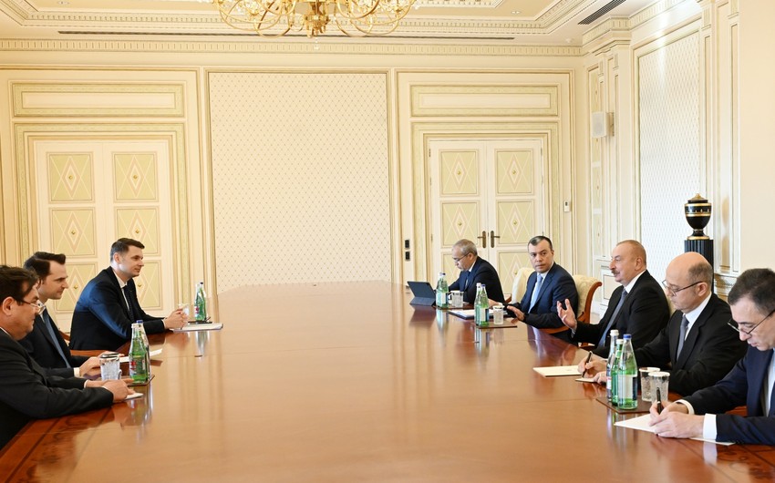 President of Azerbaijan receives Romania’s Minister of Energy - UDPATED 