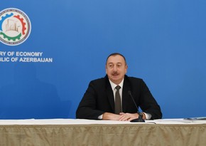 President Ilham Aliyev: We will tackle current situation with a minimum loss