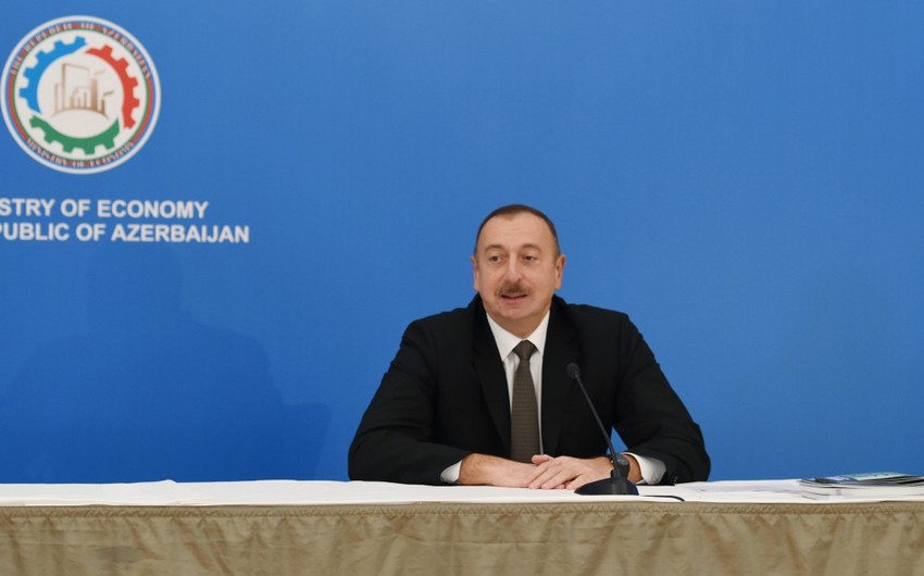 President Ilham Aliyev: We will tackle current situation with a minimum loss