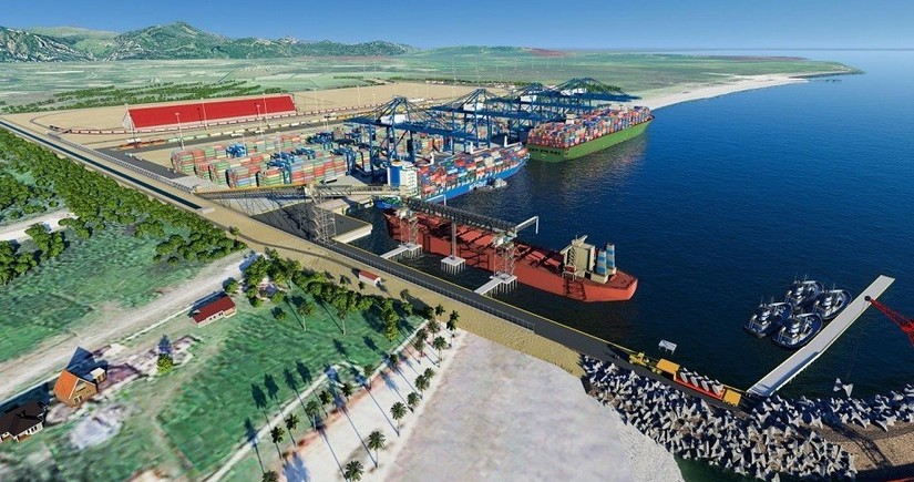 Construction of Georgia's first deep-water port kicks off