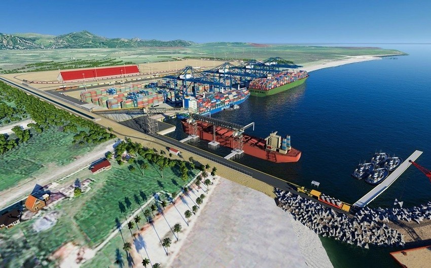 Construction of Georgia's first deep-water port kicks off