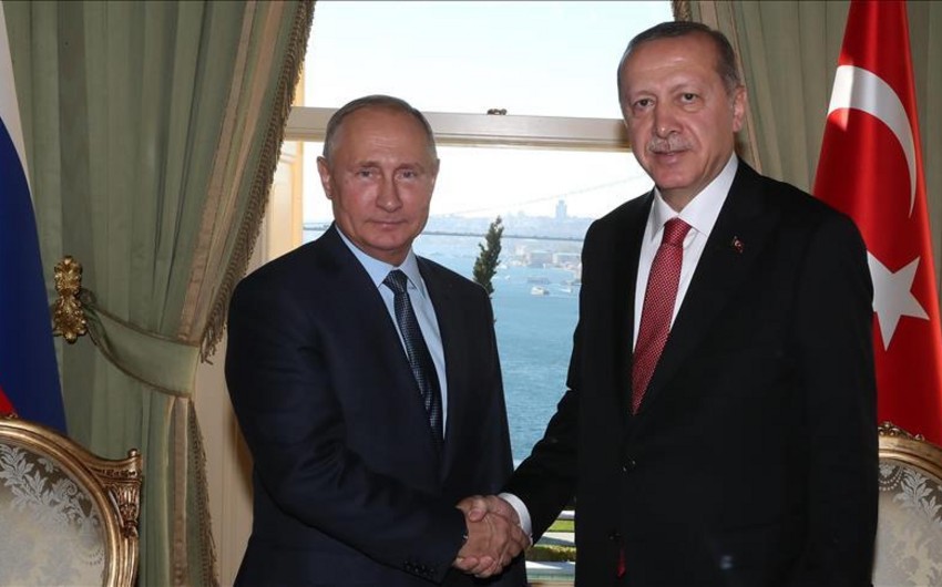 Эрдоган встретился с Путиным и Меркель в Стамбуле