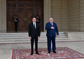 Состоялась церемония официальной встречи президента Беларуси