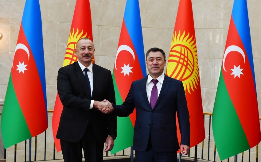 Kyrgyzstan President: 'Ilham Aliyev's visit to Bishkek is logical continuation of Kyrgyz-Azerbaijani strategic partnership'