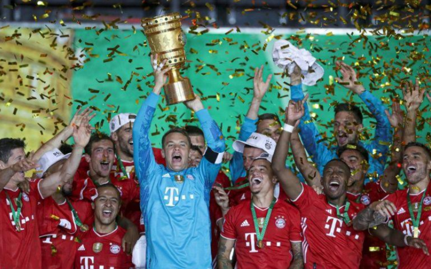 Бавария в 20 раз завоевала Кубок Германии
