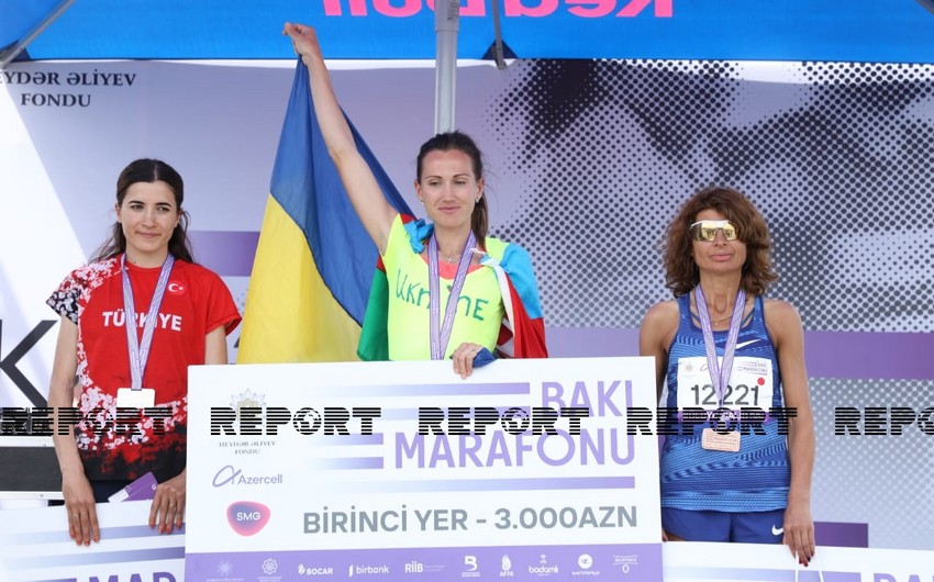 Winners of Baku Marathon 2022 announced