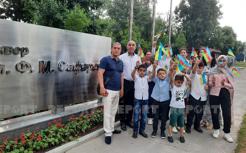 В Харькове увековечена память азербайджанского героя