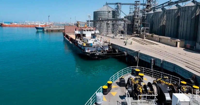 Orta Dəhliz vasitəsilə Aktau limanında konteyner yüklərinin daşınması iki dəfə artıb