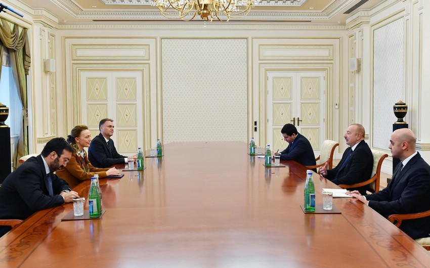 Президент Азербайджана принял генерального секретаря Совета Европы