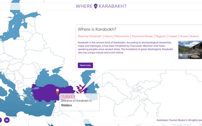 “Where is Karabakh” platorması istifadəyə verilib