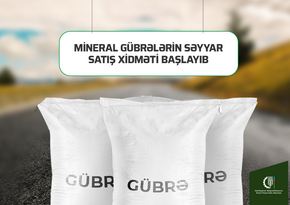 Azərbaycanda mineral gübrələrin səyyar satış xidməti işə başlayıb