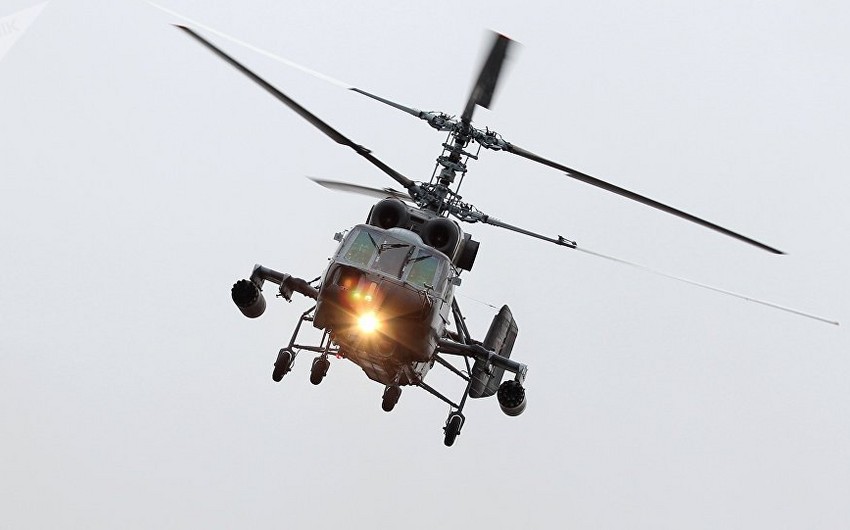В России вертолет потерпел крушение