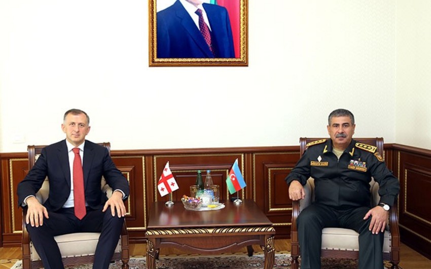 Закир Гасанов встретился с послом Грузии в Азербайджане