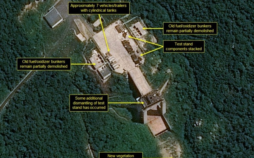 СМИ сообщили о приостановке КНДР демонтажа объектов на космодроме Сохэ