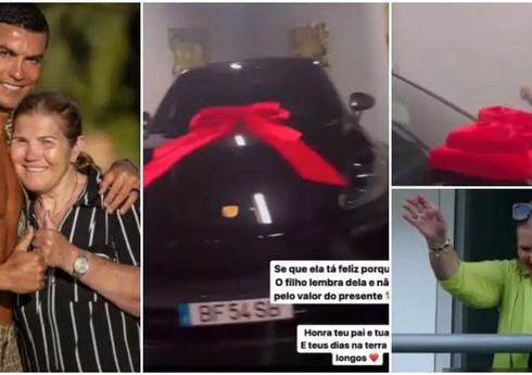 Роналду подарил матери автомобиль марки Porsche на день рождения