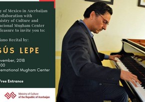 Mexican pianist performs in Baku