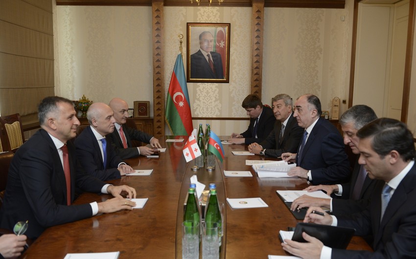 FMs of Azerbaijan and Georgia discuss issues of further cooperation