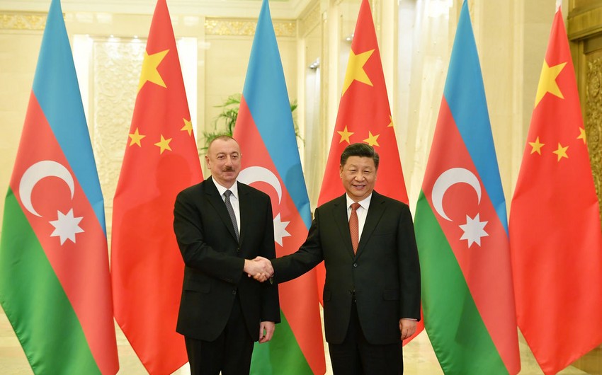 Ilham Aliyev congratulates China’s Xi Jinping