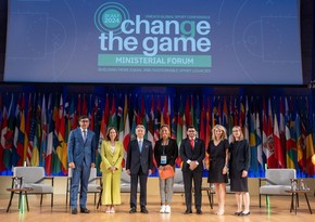 Azerbaijani minister attends Change the Games int’l forum in Paris