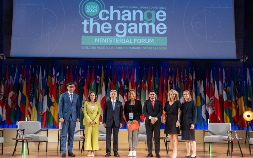 Azerbaijani minister attends Change the Games int’l forum in Paris