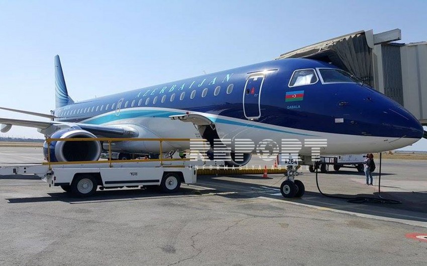 New aircraft of AZAL was presented to journalists - PHOTO