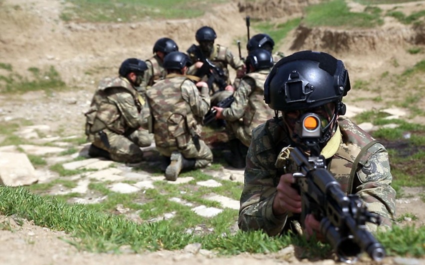 Training exercises held in peacekeeping units of Azerbaijan Army
