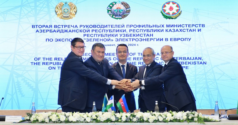 Азербайджан, Казахстан и Узбекистан подписали Меморандум о сотрудничестве по объединению энергосистем