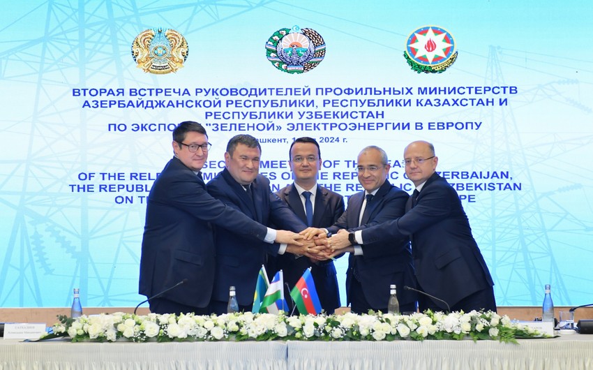 Azerbaijan, Kazakhstan and Uzbekistan sign MoU on merging energy systems