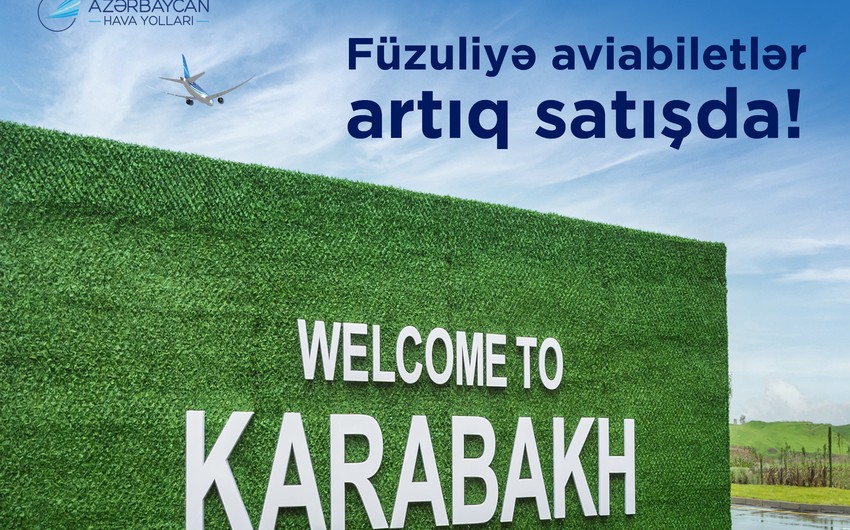 AZAL начал продажу авиабилетов в Физули