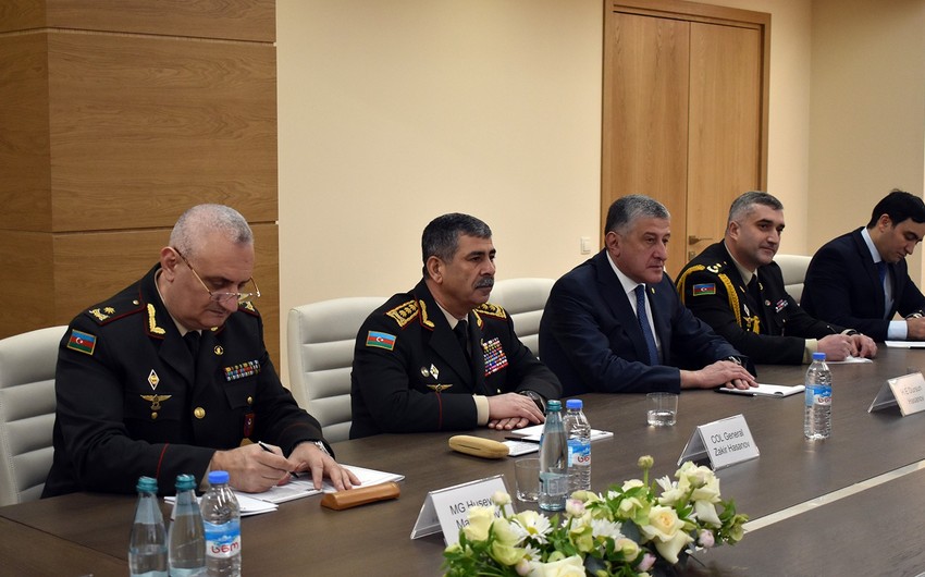 Закир Гасанов: Верю в успешное развитие военного сотрудничества между Азербайджаном и Грузией