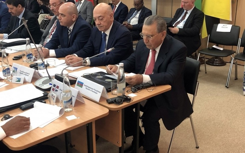 Ramiz Mehdiyev takes part in international security conference