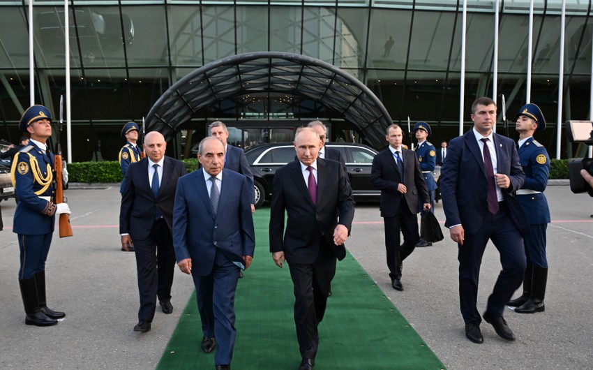 President of Russia Vladimir Putin concludes state visit to Azerbaijan 