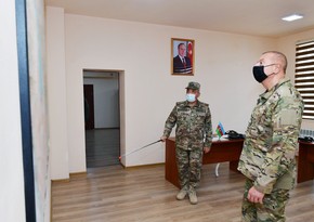 Президент Азербайджана ознакомился с условиями, созданными в воинской части в Кельбаджаре