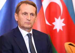 Russia's Narishkin visits Baku