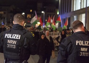 Eight police officers injured in pro-Palestinian demonstration in Berlin