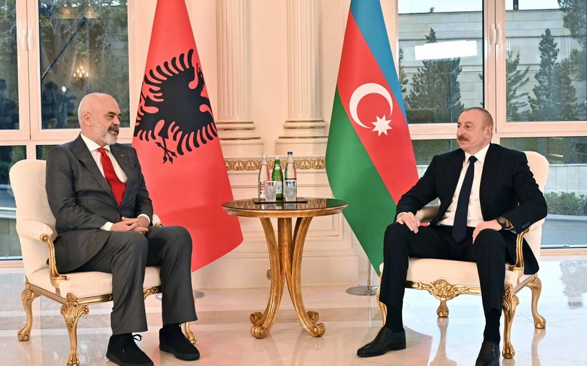 Albanian PM congratulates Ilham Aliyev on his victory in elections