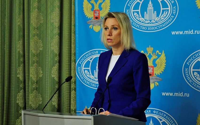 Zakharova: High Level Working Group on Caspian Sea issues working actively