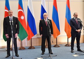 Text of statement of leaders of Azerbaijan, Russia and Armenia revealed