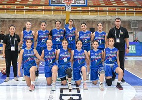 Женская сборная Азербайджана по баскетболу победила команду Армении